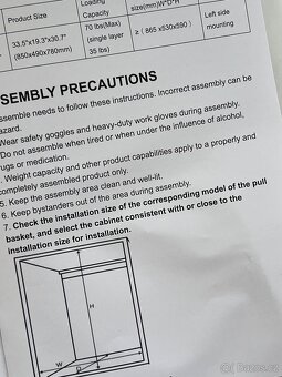 Ledvinka do rohové kuchyně s brzdovými dojezdy. - 6