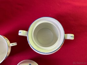 servis porcelán čajový servis malovaný porcelán - 6
