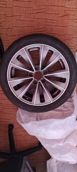 Alu OEM BMW R18, 5x120 dvourozměr, letní Goodyear. SLEVA - 6