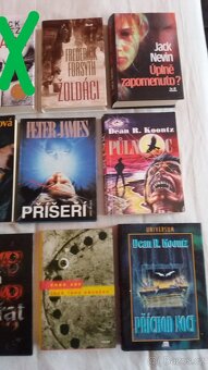 Mix knih - thrillery, drama, horory - 6