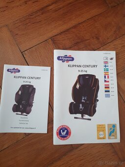 Dětská pokračovací protisměr. sedačka Klippan Century 2022, - 6