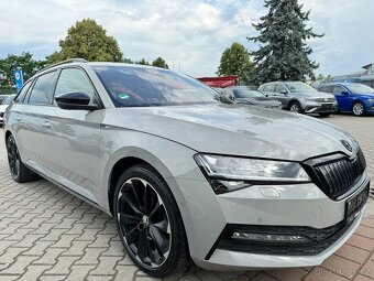 Škoda Superb iV sportline TSI 160kw/webasto/panorama/tažné - 6