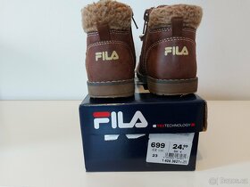 Zimní kotníkové boty Fila vel.23 - 6