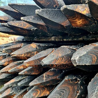 Dřevěné kůly, na ohrady a ploty - 6