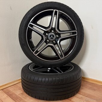 MERCEDES CLA AMG 5x112 R18 ET49+LETNÍ 225/45R18 7mm - 6