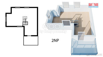 Prodej rodinného domu, 264 m², Horní Planá, ul. V Domkách - 6