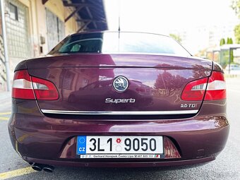 ŠKODA SUPERB II. 2.0TDI 168TIS.KM. KOUPENO ČR PĚKNÝ STAV - 6