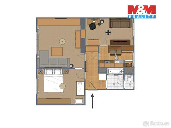 Prodej bytu 3+1, 59 m², Benešov, ul. Žižkova - 6