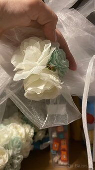 Nevěsta a ženich - ozdoba/dekorace na auto - 6