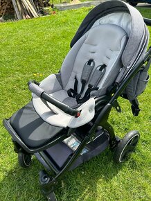 Kočárek NOORDI Fjordi III 2 v 1, dark grey - 6