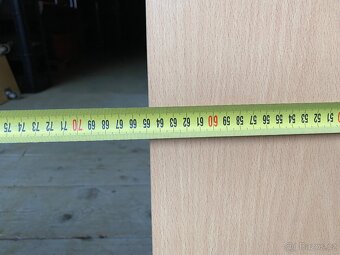 Dveře bílé, hnědé, včetně klik, více kusů- 80,70,60 - 6