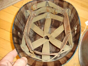 US WW2 helma plech první model - 6