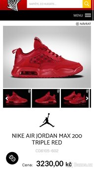 Nike Air Jordan Max 200 triple red - 6