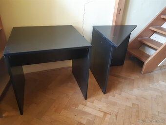 stůl černý dřevěný - 6