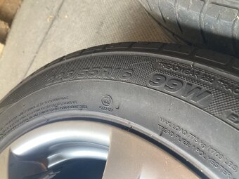 Alu kola MERCEDES E / AUDI A6 16" 5x112 letní 225/55R16 - 6