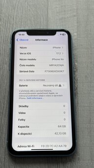 iPhone XR 64GB blue modrý pěkný stav - 6
