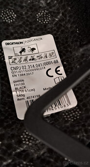 Jezdecká přilba zn. Fouganza, vel. L (58-61 cm), jako nová - 6