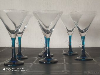 20 let nepoužité Martini sklenice - 6