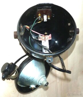 ČZ 98 třírychlostní přední světlo BOSCH kompletní zachovalé - 6