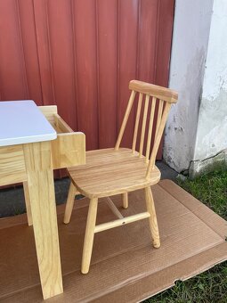 Dětský psací stůl + židle Kave Home - 6