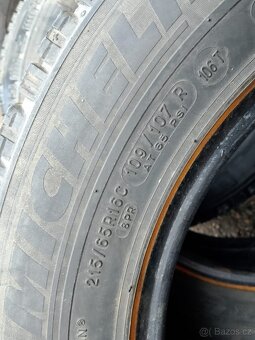 215/65/16c 109/107r Michelin - zimní pneu 4ks dodávkové - 6