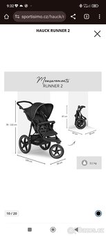 Kočár Hauck runner 2 - 6