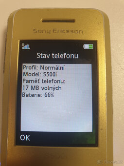 SONY ERICSSON S500i - 6