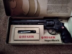 Airsoft Revolver Ruger SuperHawk 8" černý AGCO2 - 6
