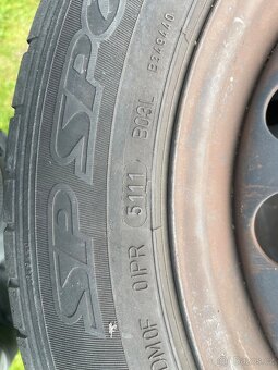 Disky 5x100 s pneu Dunlop 205/55/16 - 6