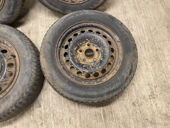 4x PLECHOVÝ DISK 6Jx15H2 ET47 5x112 S PNEU APOLLO 195/65R15 - 6