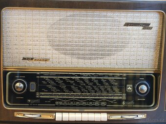 GRUNDIG 4040W/3D--pro znalce velmi vzácný model..rok1954 - 6