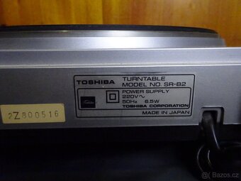 gramofon TOSHIBA SR-B2 - 6
