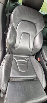 Sline kozene sedacky sedadla audi A5 coupe interier - 6