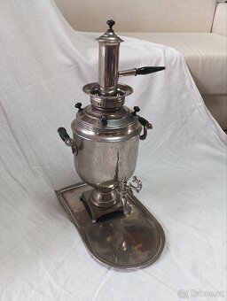 Starý rusky samovar ,kompletní . - 6