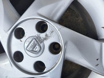 16"alu sada Aconit 5x114 origo Dacia Duster 215/65 Conti - 6