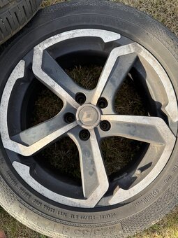 Prodám alu sadu Dotz s letními pneu 225/55/17 - 6