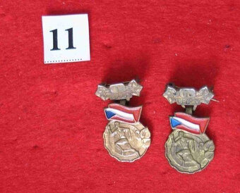 asi 90 ks odznaků - různé - ČSFR - cca 1970 - 1999 - 6