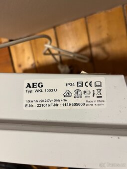 Přímotop elektrický AEG WKL - 6