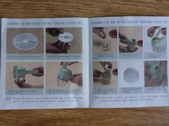 Elektrický sekáček 4v1 - 6