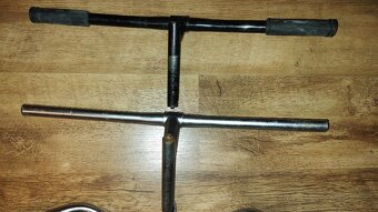 Chrom řídítka na kolo a představce - 6