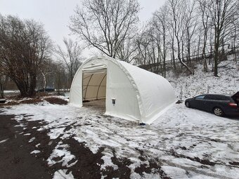 Plachtová hala 9x20m, plachta 900g/m2 - 6