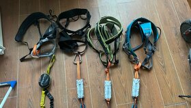 Ferratový set , ferrata , lezecký sedák , úvazek - 6