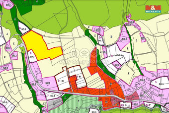 Prodej louky, 27 715 m², Oznice - 6