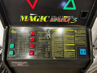 Šipky, šípkový automat Magic Darts 3 - 6