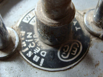 Starý lustr chrom - 6