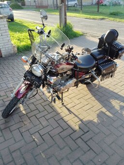 Yamaha XV Virago 125 (5AJ) r.v.:1998 červená-tmavá (TOP stav - 6