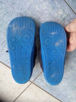 Celoroční barefoot/sálová obuv,sandále,gumáky,tenisky-vel.31 - 6