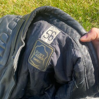 Motorkářská kožená bunda Echt Leder Orex 56 - 6