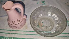 Misky , tácy , talíře - sklo/porcelán - 6