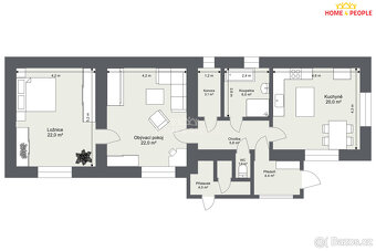Prodej stavebního pozemku 826m2 - 6